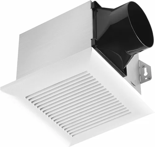 Miniatura 10 de Tech Drive Extractor de baño muy silencioso – 70 CFM, 2.0 Sone, no necesita acceso al ático, certificado Energy Star, fácil de instalar, conducto