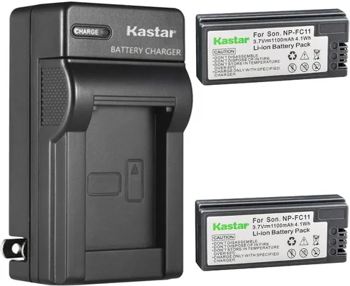 Miniatura 5 de Kastar Reemplazo del cargador de batería de pared de CA para Sony NP-FC11 NP-FC10, cargador Sony BC-VC10, cámaras Sony Cyber-Shot DSC-P8L DSC-P9