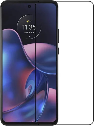 Miniatura 8 de Protector de pantalla de vidrio templado para Motorola Edge 2022 – [2 unidades] Protector de pantalla de vidrio templado negro Frontier Protector