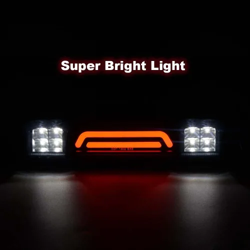 Miniatura 3 de GRAND ORANGE Tercera luz de freno de cola compatible con Ford F150 Lobo 2004-2008/Compatible con Ford Explorer 2007-2010 Lámpara de cola de carga