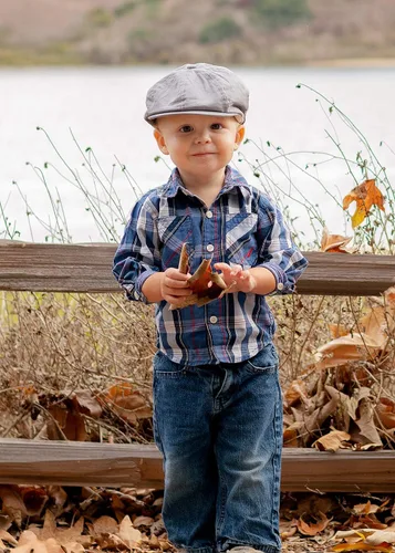 Miniatura 40 de Born to Love Gorro de conductor a rayas para niños pequeños