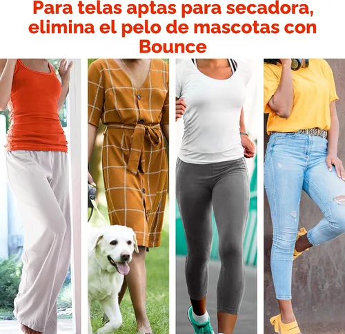 Miniatura 7 de Bounce Hojas para secadora de pelo y pelusa para mascotas con 3 peleadores de pelo de mascotas, aroma fresco, 130