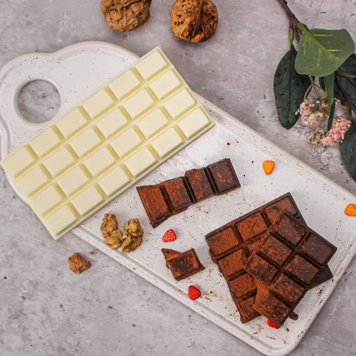 Miniatura 6 de Webake Molde de barra de chocolate de silicona, moldes de barra de caramelo de 4 onzas, paquete de 2 unidades para barras energéticas de proteínas