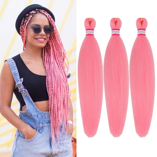 Miniatura 55 de Extensiones de cabello para trenzar preestiradas, color negro, 12 pulgadas, 8 paquetes de cabello natural para trenzar, fácil trenza, ajuste de agua