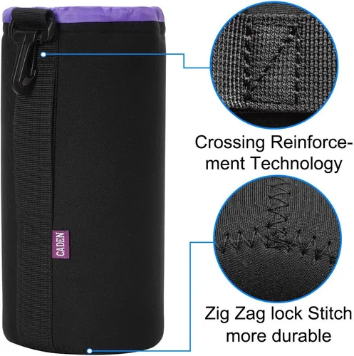 Miniatura 6 de CADeN Juego de 4 fundas de repuesto compatibles con Canon, Nikon, Sony, Pentax, Olympus (pequeña, mediana, grande, X grande) funda protectora gruesa