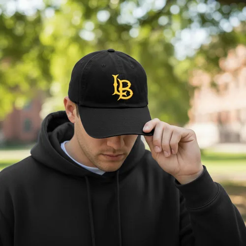 Miniatura 5 de Desert Cactus Cal State University Long Beach Baseball Hat California Dirtbags Brimmed Embroidered Cap Adjustable Cloth Strap