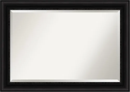 Miniatura 14 de Amanti Art Espejo de pared, espejo de marco negro para decoración de pared o para usar como espejo de baño para sobre el fregadero