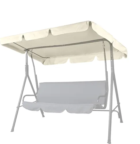 Miniatura 10 de Yescom - Cubierta de repuesto para toldos de sillas oscilantes UV30 + 180 gsm, Beige