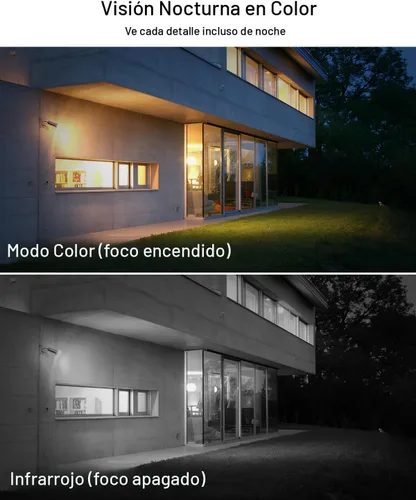 Miniatura 4 de ANRAN Cámaras de seguridad solar 2K inalámbricas para exteriores, cámara de vigilancia WiFi de 2.4 GHz, cámara para exteriores para seguridad