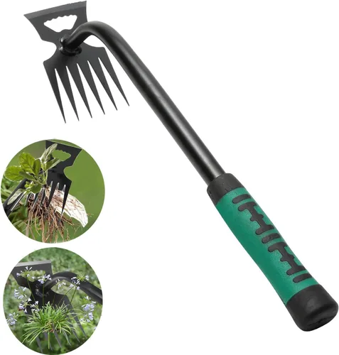Miniatura 9 de Herramienta de extracción de malezas de jardín, herramienta de deshierbe de raíz, herramienta de extracción de malezas, herramienta de deshierbe