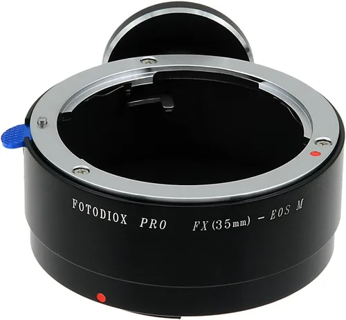 Miniatura 10 de Fotodiox Adaptador de montaje de lente profesional, lente Contarex (montaje CRX) a Canon EOS M (EF-m) adaptador de cámara sin espejo con dial