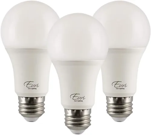 Miniatura 8 de Euri Lighting EA19-15W2020e, LED A19 15 W (equivalente a 100 W), 1600 lm, regulable, base E26 de 2700 K (blanco cálido) totalmente cerrada