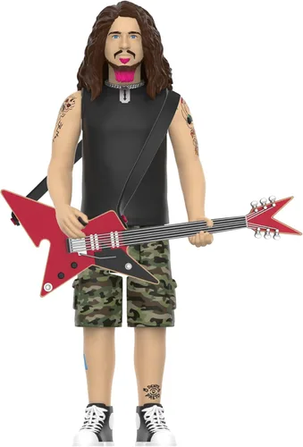 Miniatura 3 de Super7 Dimebag Darrell Figuras de Reacción Ola 01 - Dimebag Darrell (Culprit) Figura de Acción