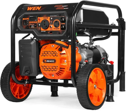Miniatura 11 de WEN Generador inversor de marco abierto de 4000 vatios listo para RV (GN400iM)