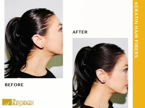Miniatura 6 de RevivogenMD - Fibras de queratina para el cabello, color negro, sin perfume, 0.9 onzas