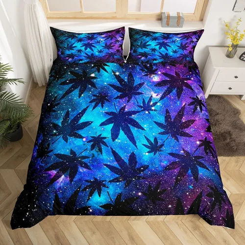 Miniatura 30 de Erosebridal Juego de ropa de cama de faro, tamaño individual, funda de edredón náutica de gaviota, funda de edredón con estampado de paisaje marino