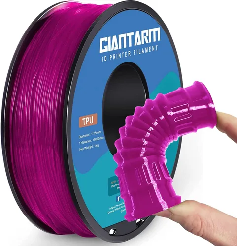 Miniatura 26 de Giantarm - Filamento PETG, 0.06 pulgadas, precisión dimensional de +/- 1/32 pulgadas, dureza mejorada, para la mayoría de impresoras FDM 3D, carrete