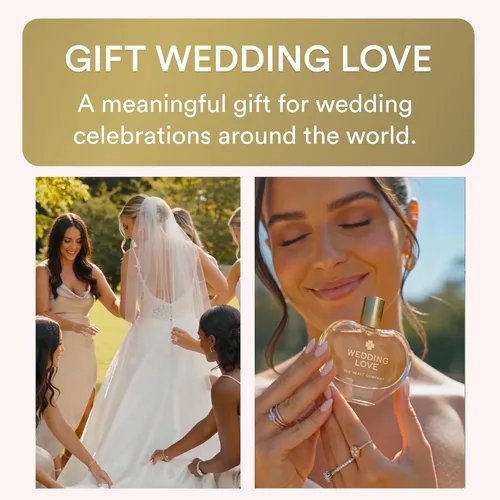 Miniatura 5 de Perfume de amor de boda para mujer, romántico aroma floral afrutado con melocotón, albaricoque, jazmín, vainilla, fragancia de larga duración