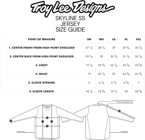 Miniatura 5 de Troy Lee Designs Skyline - Camiseta de manga corta para hombre
