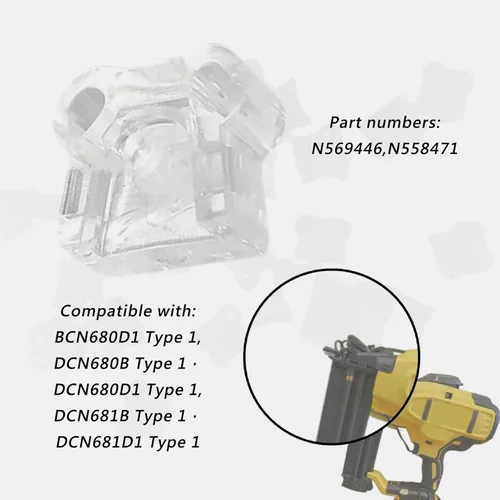 Miniatura 3 de N569446 Repuesto para punta de clavadora DCN680B DCN680D1 DCN681B DCN681D1 BCN680D1 (20)