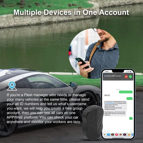 Miniatura 4 de SinoTrack ST-905L - Rastreador GPS 4G para vehículos, batería fuerte, antirrobo, rastreador GPS impermeable, dispositivo de ubicación en tiempo real
