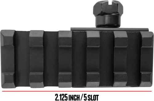 Miniatura 5 de Monstrum Tactical Lockdown Series - Soporte elevador ligero Perfil alto 2.2 pulgadas L / 5 ranuras
