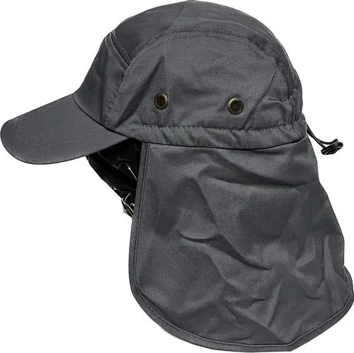 Miniatura 8 de Mrlahat Gorra de pesca ajustable al aire libre con solapa larga para orejas y cuello, unisex