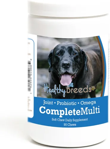 Miniatura 298 de Healthy Breeds Pug todo en uno multivitamínico suave masticable 60