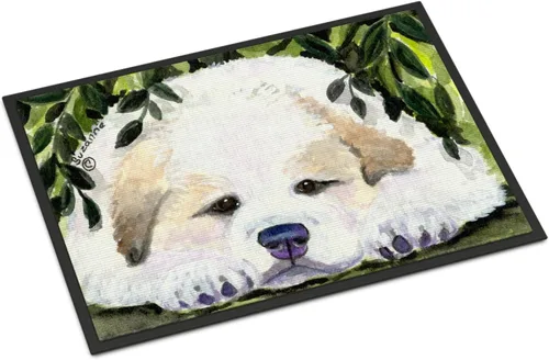 Miniatura 312 de Caroline's Treasures SS8220MAT - Felpudo afgano de 18 x 27 pulgadas, para interiores y exteriores, para entrada, antideslizante, lavable, de pelo