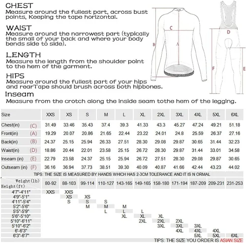 Miniatura 4 de Ropa de ciclismo de invierno para hombre, con forro polar, cálida, de manga larga, con peto y cojín 4D
