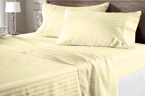 Miniatura 13 de SHERA'S BEDDINGS Juego de sábanas de bolsillo extra profundo de 7 a 9 pulgadas, juego de ropa de cama de calidad egipcia California Queen de 60 x 84