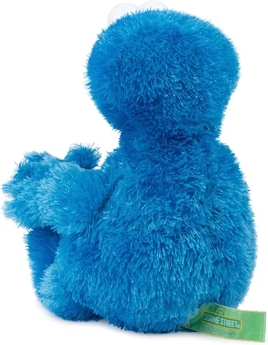 Miniatura 7 de Barrio Sésamo Plush, Cookie Monster, 12 pulgadas, Azul Cookie Monster oficial de 12
