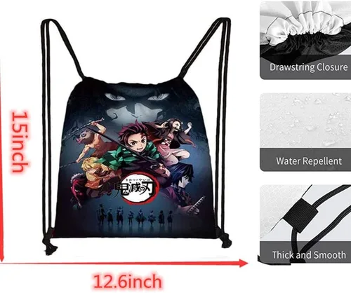 Miniatura 3 de Hydow Juego de regalo de mercancía de anime incluye mochila con cordón calcomanías mascarillas M-asks cordón llaveros pulseras pines de botón Varios
