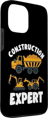 Miniatura 3 de iPhone 13 Pro Max Truck Construction Expert Excavator Digger para niño pequeño caso