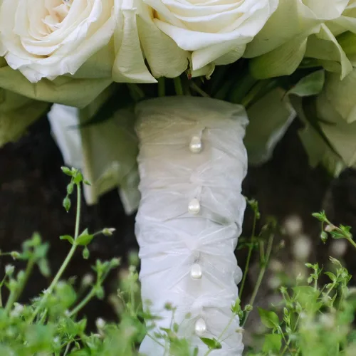 Miniatura 5 de Alfileres de ramillete con forma de lágrima y perlas, para ramo de boda, cabeza recta blanca para manualidades, joyería, costura, decoración