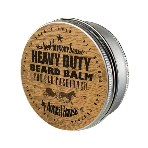 Miniatura 6 de Honest Amish, Bálsamo para barba, nueva lata grande con tapa a rosca, 4 oz