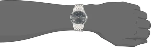 Miniatura 2 de Raymond Weil Reloj de acero inoxidable 5466-ST-00608 "Tradition" para hombre, PlataNegro, Movimiento de cuarzo
