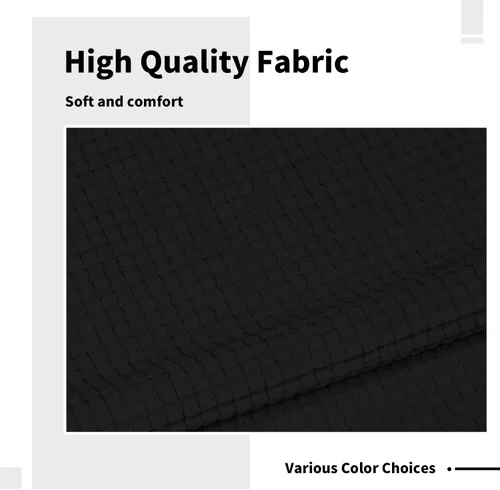 Miniatura 5 de Funda Easy-Going elástica para sofá modular, 2 piezas, en forma de L, para diván, para sala de estar, tela jacquard, con parte inferior elástica