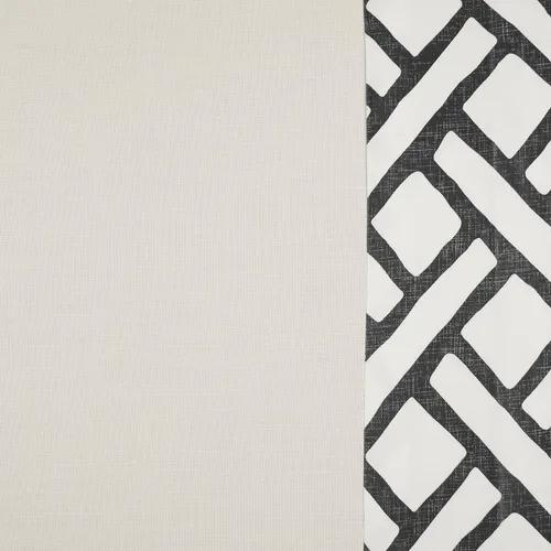 Miniatura 9 de HPD Half Price Drapes Cortinas de algodón sólido con bordes para dormitorio y sala de estar, 50 x 84, DTCC-SB220607-84 (1 panel) Garden Path Negro