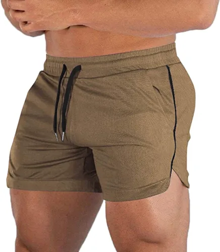 Miniatura 20 de EVERWORTH Pantalones cortos deportivos para hombre, pantalones cortos de entrenamiento para gimnasio, pantalones cortos casuales para correr