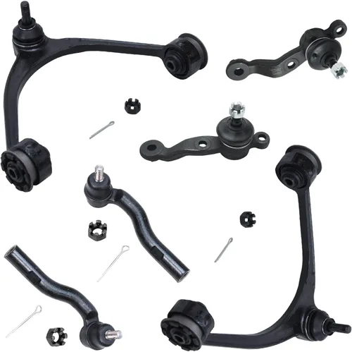 Miniatura 170 de Detroit Axle - Kit de extremo delantero para Chrysler 300 Dodge Charger Challenger 2011-2023, 2 brazos de control inferiores traseros 2 varillas
