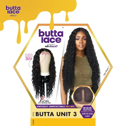 Miniatura 6 de Sensationnel Butta Lace Wigs - Unidad 3 Extra Ancha Raya Profunda de 5 Pulgadas Peluca Sintética Línea de Cabello Predesfilada Sin Pegamento Frente