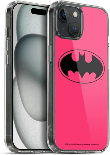 Miniatura 267 de Head Case Designs Funda de gel con licencia oficial de Batman DC Comics Bat Signal Logos [protección de grado militar] compatible con Apple iPhone 7