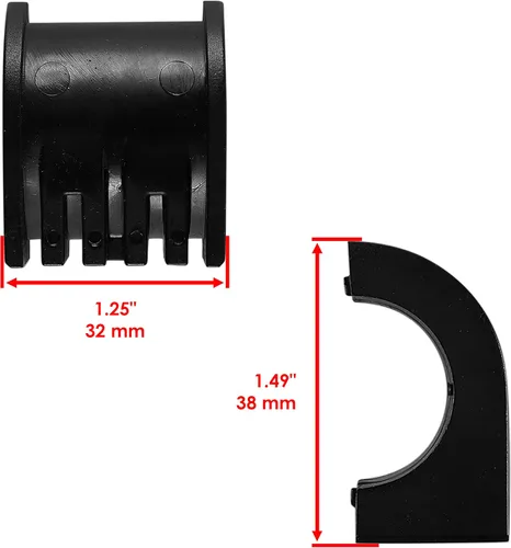 Miniatura 2 de Caltric Buje superior de poste de dirección compatible con Polaris Magnum 330 2X4 Hds 2003 2004 2005