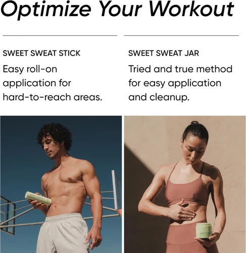 Miniatura 4 de Sports Research® Paquete de reductor de cintura Sweet Sweat (negro/rosa, pequeño) + gel sin perfume 'Workout Enhancer' en tarro de 13.5 onzas
