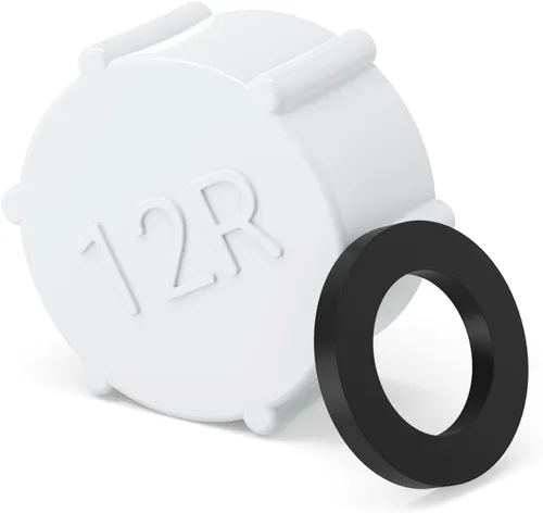 Tapa de tapón de filtro de piscina compatible con Intex 11456 y 11385 Tapa de drenaje de filtro de arena con junta tórica, tapa de válvula de