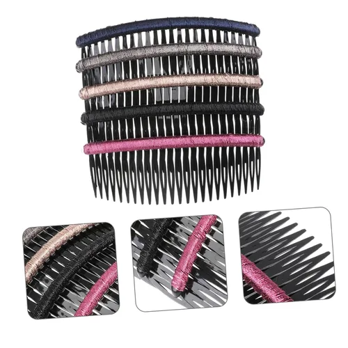 Miniatura 2 de 10 unids nupcial peine de pelo peine diapositiva horquilla para el cabello de las mujeres versión core