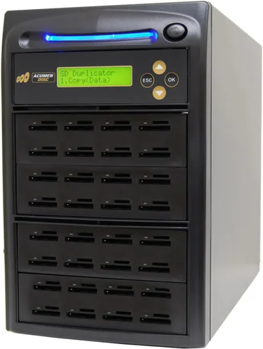 Miniatura 8 de Acumen Disc Duplicador SD de 1 a 15 - 2 GB/Min - Sistema de copiadora y desinfectante de tarjetas de memoria Micro Flash SDHC SDXC SDHC SDXC