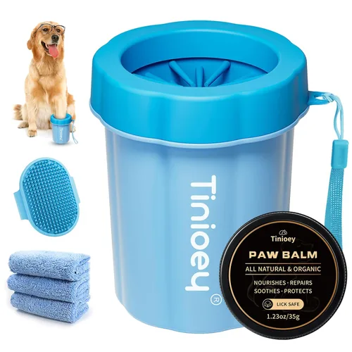Miniatura 15 de Limpiador de patas de perro Tinioey para perros pequeños, lavador de patas de perro, limpiador de patas fangosas, limpiador de pies para mascotas