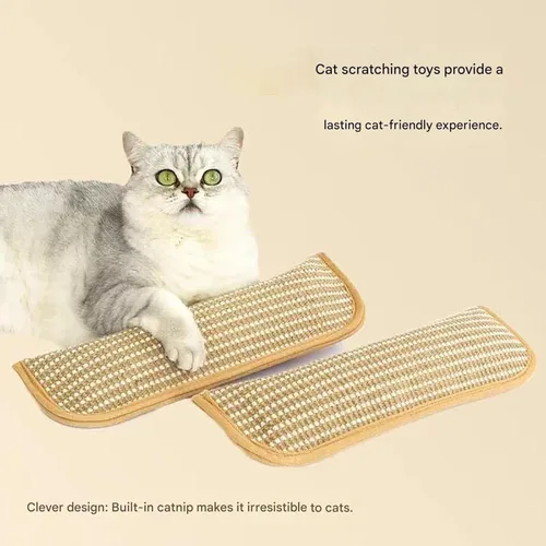 Miniatura 4 de Juguete interactivo masticable con hierba gatera para gatos, almohadas de hierba gatera para gatos, juguetes arrugados para gatos, almohada de sisal